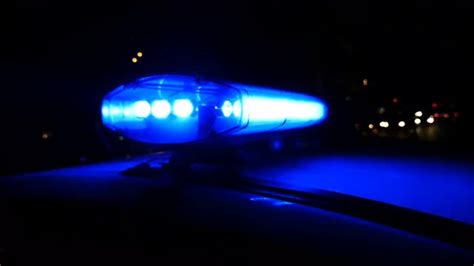 blue lights police